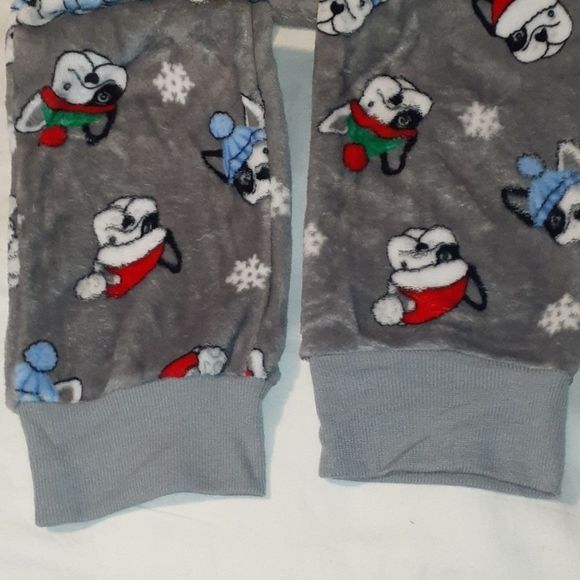 Boston Terrier French Bulldog Soft Sleep Pants XL - Picture 7 of 9
